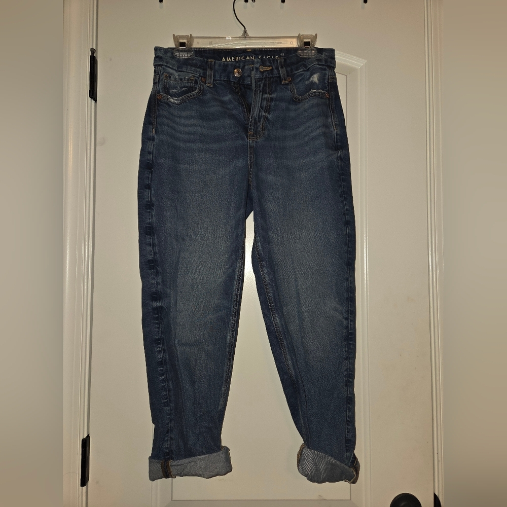 American Eagle Outfitters Blue Boyfriend Jeans